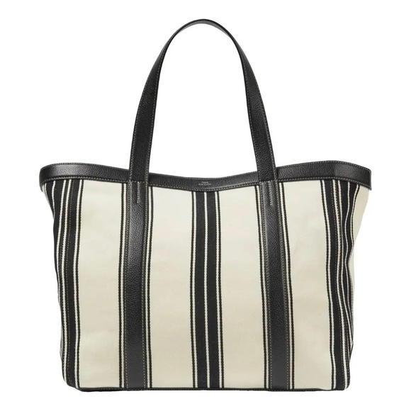 NWT Toteme Cotton Striped Canvas Tote - Picture 3 of 9